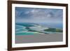 Aerial of Ouvea, Loyalty Islands, New Caledonia, Pacific-Michael Runkel-Framed Photographic Print