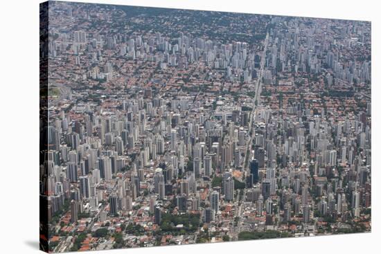 Aerial of Sao Paulo, Brazil, South America-Michael Runkel-Stretched Canvas