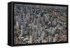 Aerial of Sao Paulo, Brazil, South America-Michael Runkel-Framed Stretched Canvas