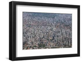 Aerial of Sao Paulo, Brazil, South America-Michael Runkel-Framed Photographic Print