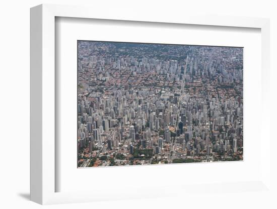 Aerial of Sao Paulo, Brazil, South America-Michael Runkel-Framed Photographic Print