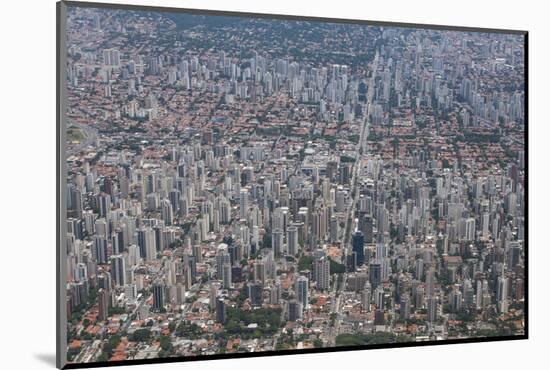 Aerial of Sao Paulo, Brazil, South America-Michael Runkel-Mounted Photographic Print