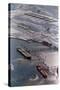 Aerial of Ships Docked in Port of Valdez-null-Stretched Canvas