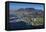 Aerial of Stadium,Waterfront, Table Mountain, Cape Town, South Africa-David Wall-Framed Stretched Canvas