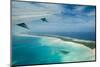 Aerial of Tarawa, Kiribati, South Pacific, Pacific-Michael Runkel-Mounted Photographic Print