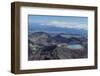 Aerial of the Colourful Tama Lakes in the Tongariro National Park, North Island, New Zealand-Michael Runkel-Framed Photographic Print