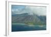 Aerial of the Island of Molokai, Hawaii, United States of America, Pacific-Michael Runkel-Framed Photographic Print