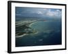 Aerial of the Island of Puerto Rico, West Indies, Central America-James Gritz-Framed Photographic Print