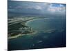 Aerial of the Island of Puerto Rico, West Indies, Central America-James Gritz-Mounted Photographic Print