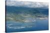 Aerial of the Island of Upolu, Samoa, South Pacific, Pacific-Michael Runkel-Stretched Canvas