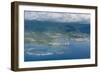 Aerial of the Island of Upolu, Samoa, South Pacific, Pacific-Michael Runkel-Framed Photographic Print