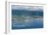 Aerial of the Island of Upolu, Samoa, South Pacific, Pacific-Michael Runkel-Framed Photographic Print