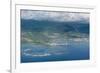 Aerial of the Island of Upolu, Samoa, South Pacific, Pacific-Michael Runkel-Framed Photographic Print