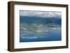 Aerial of the Island of Upolu, Samoa, South Pacific, Pacific-Michael Runkel-Framed Photographic Print