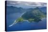 Aerial of the Island of Upolu, Samoa, South Pacific-Michael Runkel-Stretched Canvas