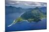 Aerial of the Island of Upolu, Samoa, South Pacific-Michael Runkel-Mounted Photographic Print