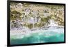 Aerial of the mayan ruins of Tulum, Mexico-Matteo Colombo-Framed Photographic Print