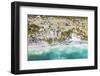 Aerial of the mayan ruins of Tulum, Mexico-Matteo Colombo-Framed Photographic Print