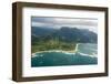 Aerial of the North Shore of the Island of Kauai, Hawaii, United States of America, Pacific-Michael Runkel-Framed Photographic Print