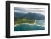 Aerial of the North Shore of the Island of Kauai, Hawaii, United States of America, Pacific-Michael Runkel-Framed Photographic Print