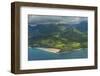 Aerial of the North Shore of the Island of Kauai, Hawaii, United States of America, Pacific-Michael Runkel-Framed Photographic Print