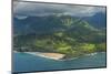 Aerial of the North Shore of the Island of Kauai, Hawaii, United States of America, Pacific-Michael Runkel-Mounted Photographic Print