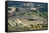 Aerial of the Pentagon, the Department of Defense Headquarters in Arlington, Virginia, near Washing-1photo-Framed Stretched Canvas