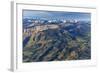 Aerial of the Rocky Mountain Front in Montana, USA-Chuck Haney-Framed Photographic Print