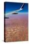 Aerial of the Rub al Khali, the Empty Quarter, Kingdom of Saudi Arabia, Middle East-Michael Runkel-Stretched Canvas