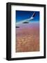 Aerial of the Rub al Khali, the Empty Quarter, Kingdom of Saudi Arabia, Middle East-Michael Runkel-Framed Photographic Print