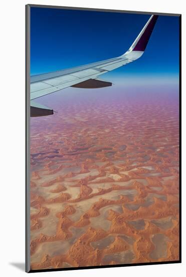 Aerial of the Rub al Khali, the Empty Quarter, Kingdom of Saudi Arabia, Middle East-Michael Runkel-Mounted Photographic Print