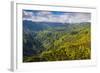 Aerial of the Rugged Interior of the Island of Kauai, Hawaii, United States of America, Pacific-Michael Runkel-Framed Photographic Print