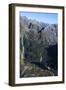 Aerial of the Rugged Mountains in Fiordland National Park-Michael-Framed Photographic Print