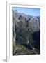 Aerial of the Rugged Mountains in Fiordland National Park-Michael-Framed Photographic Print