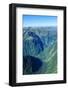 Aerial of the Rugged Mountains in Fiordland National Park-Michael-Framed Photographic Print