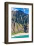 Aerial of the Rugged Napali Coast, Kauai, Hawaii, United States of America, Pacific-Michael Runkel-Framed Photographic Print