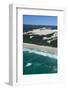 Aerial of the Seventy-Five Mile Beach, Fraser Island, UNESCO Site, Queensland, Australia-Michael Runkel-Framed Photographic Print