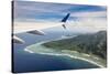 Aerial of the state of Kosrae, Federated States of Micronesia, South Pacific-Michael Runkel-Stretched Canvas