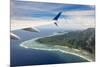 Aerial of the state of Kosrae, Federated States of Micronesia, South Pacific-Michael Runkel-Mounted Photographic Print