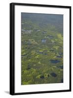 Aerial of the Uninhabitated South of Kamchatka, Russia, Eurasia-Michael Runkel-Framed Photographic Print