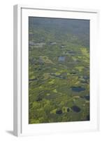 Aerial of the Uninhabitated South of Kamchatka, Russia, Eurasia-Michael Runkel-Framed Photographic Print