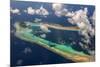 Aerial of the Very Beautiful Ant Atoll, Pohnpei, Micronesia, Pacific-Michael Runkel-Mounted Photographic Print