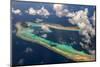Aerial of the Very Beautiful Ant Atoll, Pohnpei, Micronesia, Pacific-Michael Runkel-Mounted Photographic Print