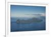 Aerial of Tongoa island, Shepherd Islands, Vanuatu, Pacific-Michael Runkel-Framed Photographic Print