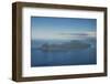 Aerial of Tongoa island, Shepherd Islands, Vanuatu, Pacific-Michael Runkel-Framed Photographic Print