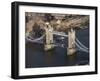 Aerial of Tower Bridge, London, England, United Kingdom, Europe-Charles Bowman-Framed Photographic Print