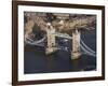 Aerial of Tower Bridge, London, England, United Kingdom, Europe-Charles Bowman-Framed Photographic Print