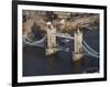 Aerial of Tower Bridge, London, England, United Kingdom, Europe-Charles Bowman-Framed Photographic Print