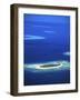 Aerial of Treasure Island Resort, Mamanuca Island Group, Fiji-David Wall-Framed Photographic Print