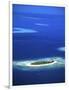 Aerial of Treasure Island Resort, Mamanuca Island Group, Fiji-David Wall-Framed Photographic Print